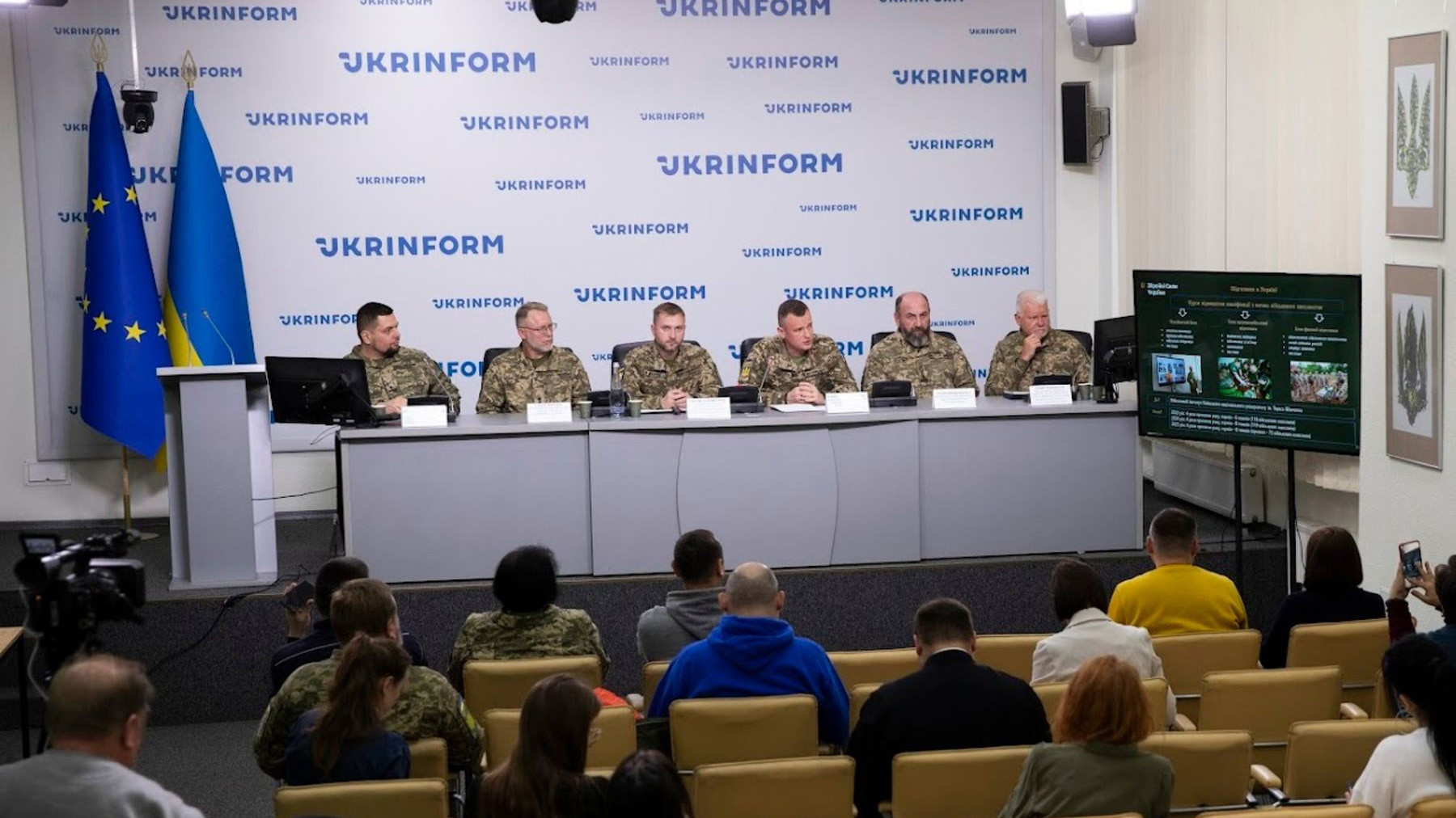A briefing of the Military Chaplaincy Service of the Armed Forces of Ukraine held in Kyiv